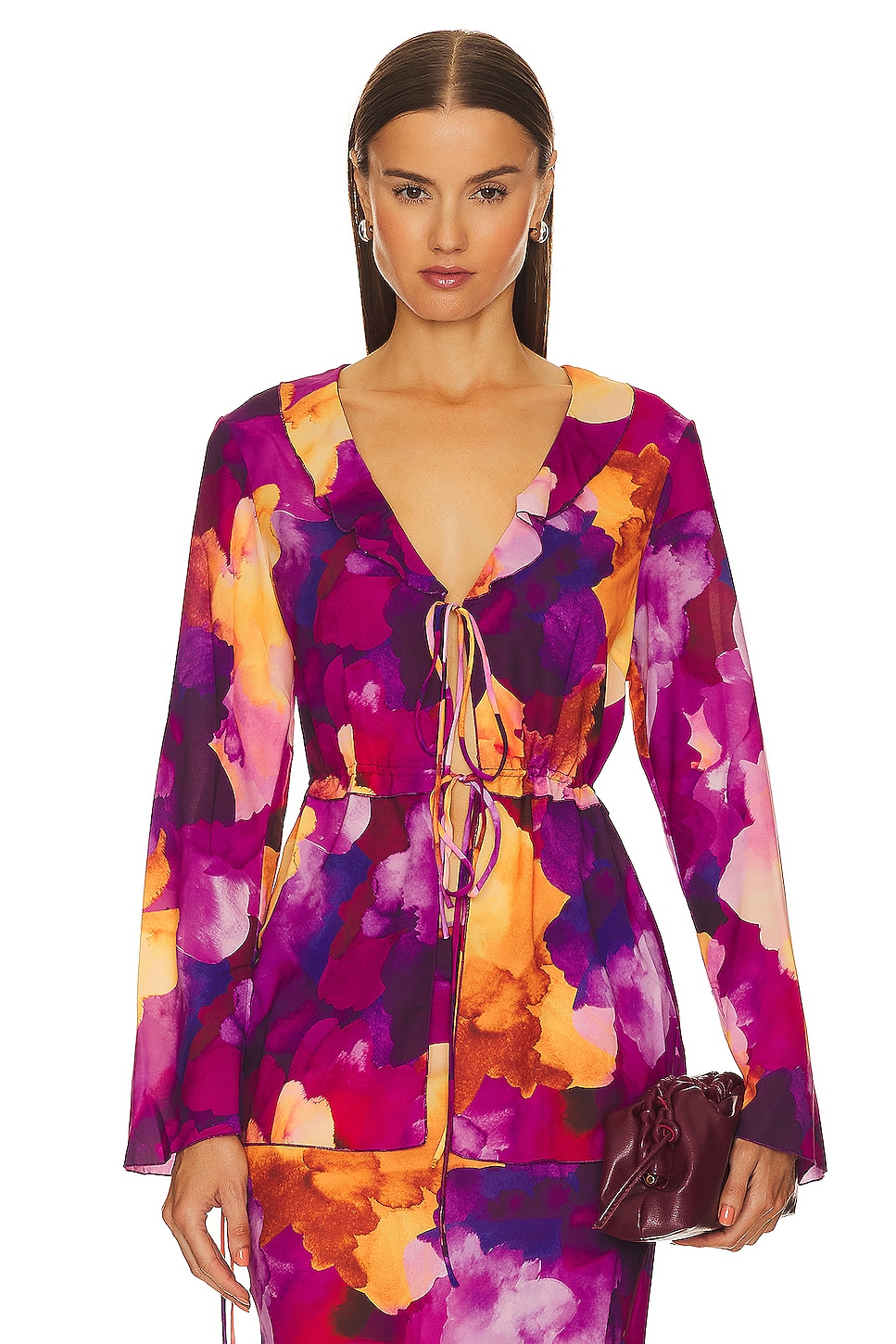 Women's Reese Twirl Fuchsia Floral