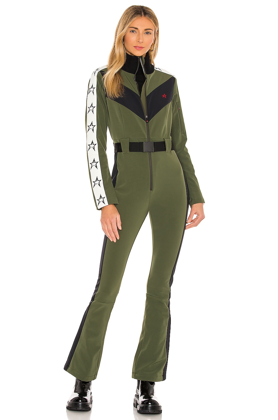 revolve ski suit