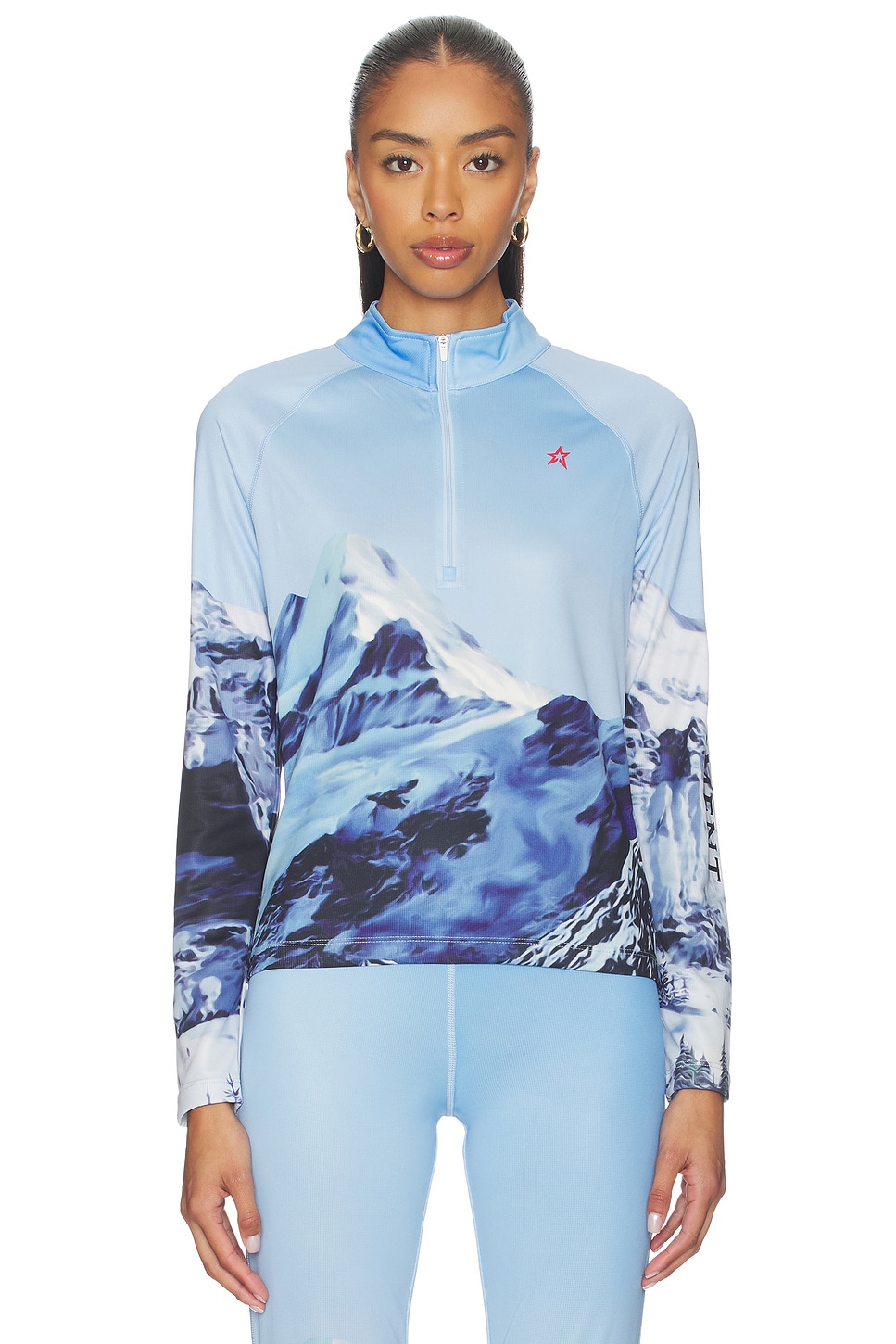 1/4 Zip Base Layer Top - thumbnail 2