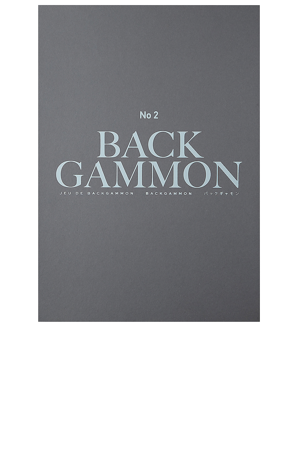 Printworks Classic Backgammon Set in Blue