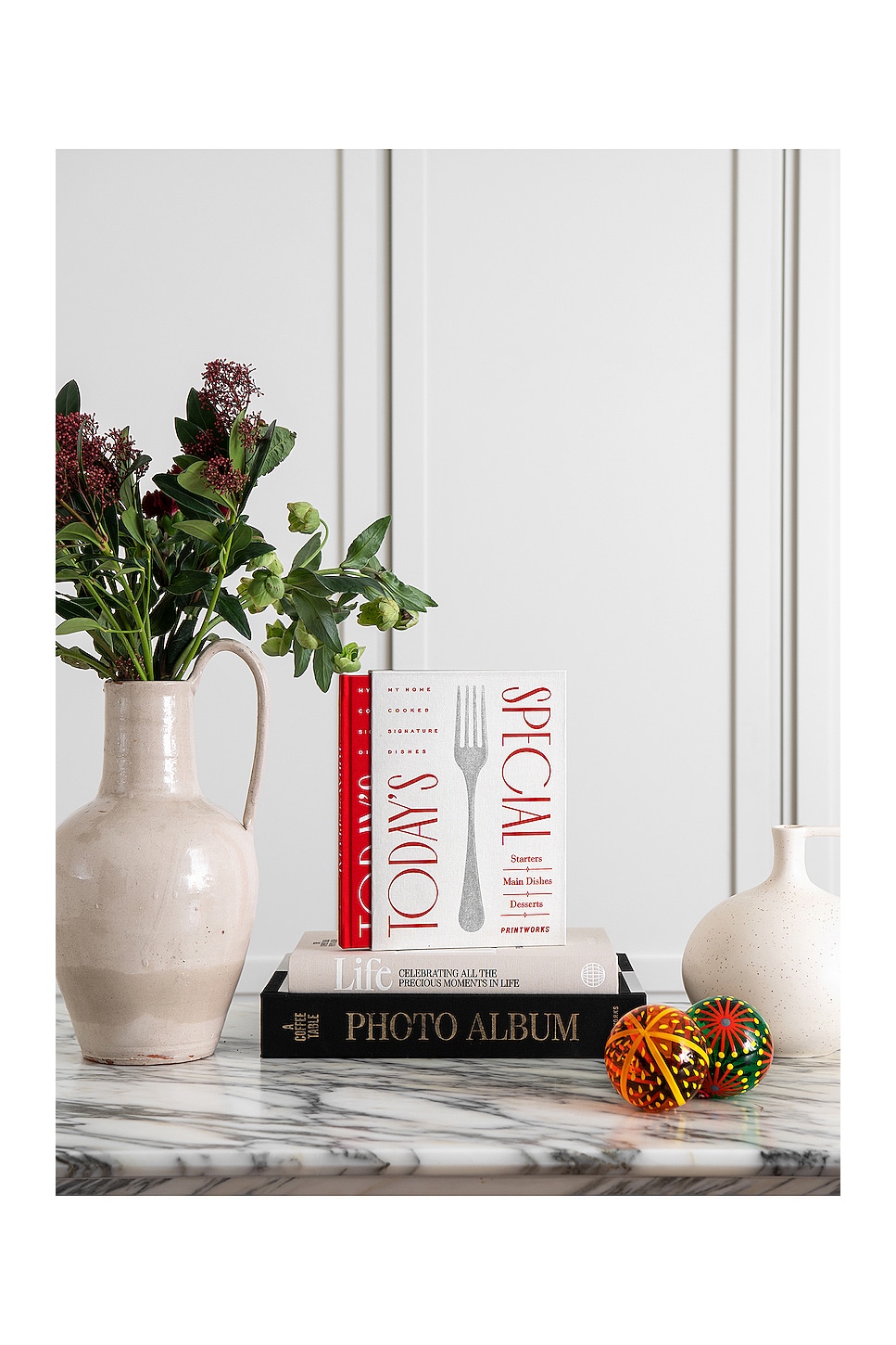 Printworks Recipe Book Today's Special in Red & White | REVOLVE