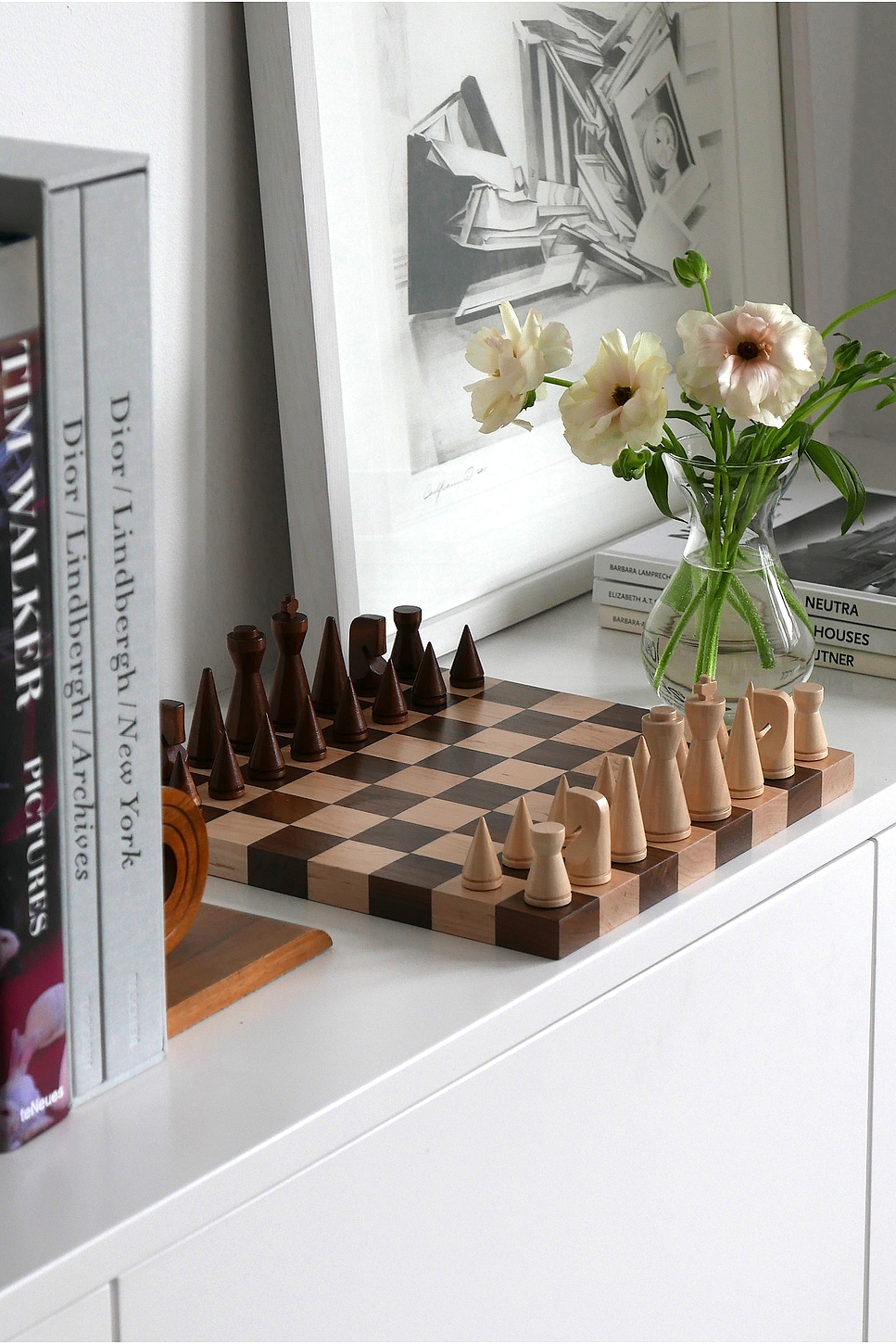 Wood Chess The Minimalist