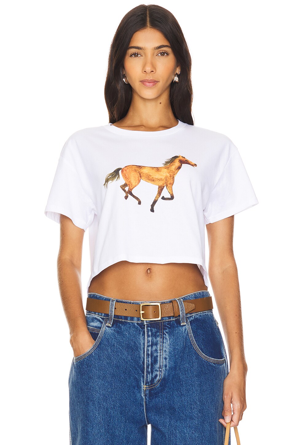 Horse Crop Top