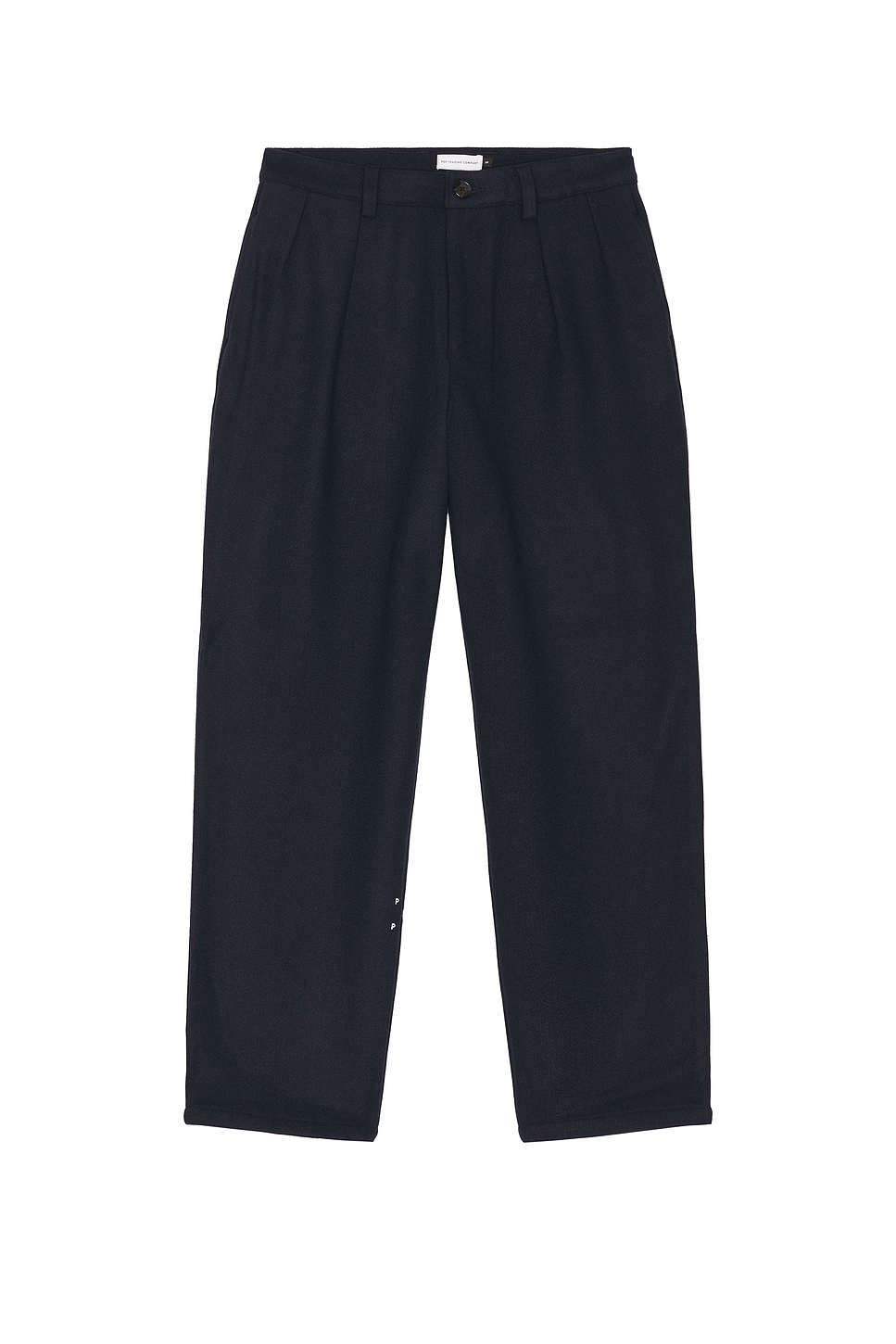 Pop Trading Company Wool Hewitt Suit Pants in Navy | REVOLVE