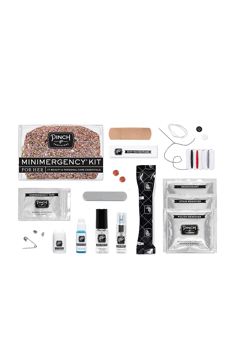 Pinch Provisions Glitter Bomb Minimergency Kit In Rose Gold ModeSens