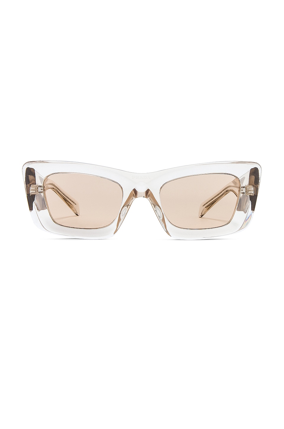 Prada Rectangle in Light Brown | REVOLVE