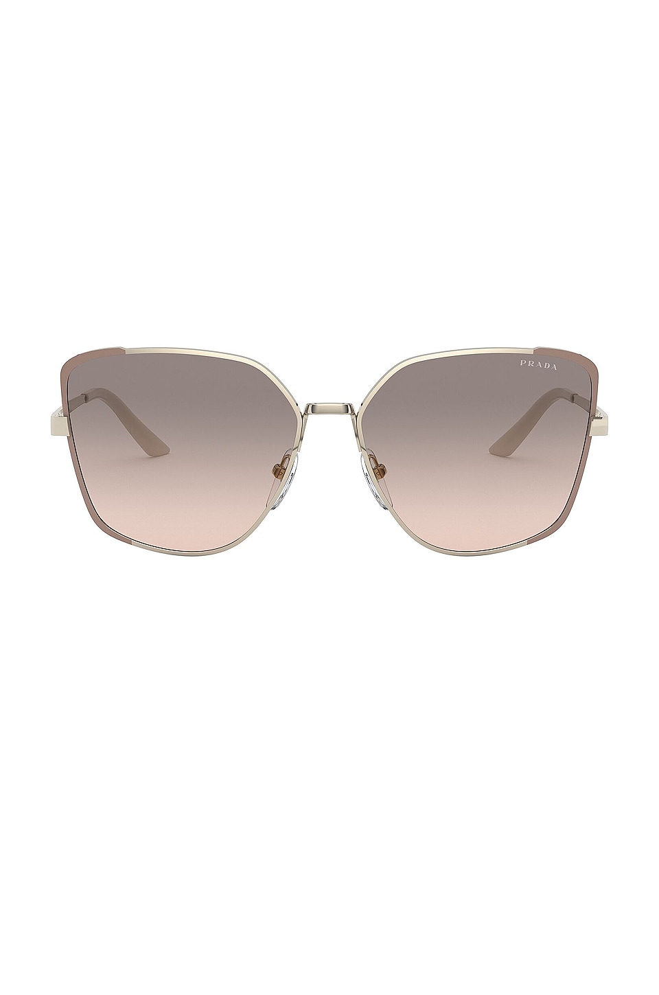 prada rose gold sunglasses