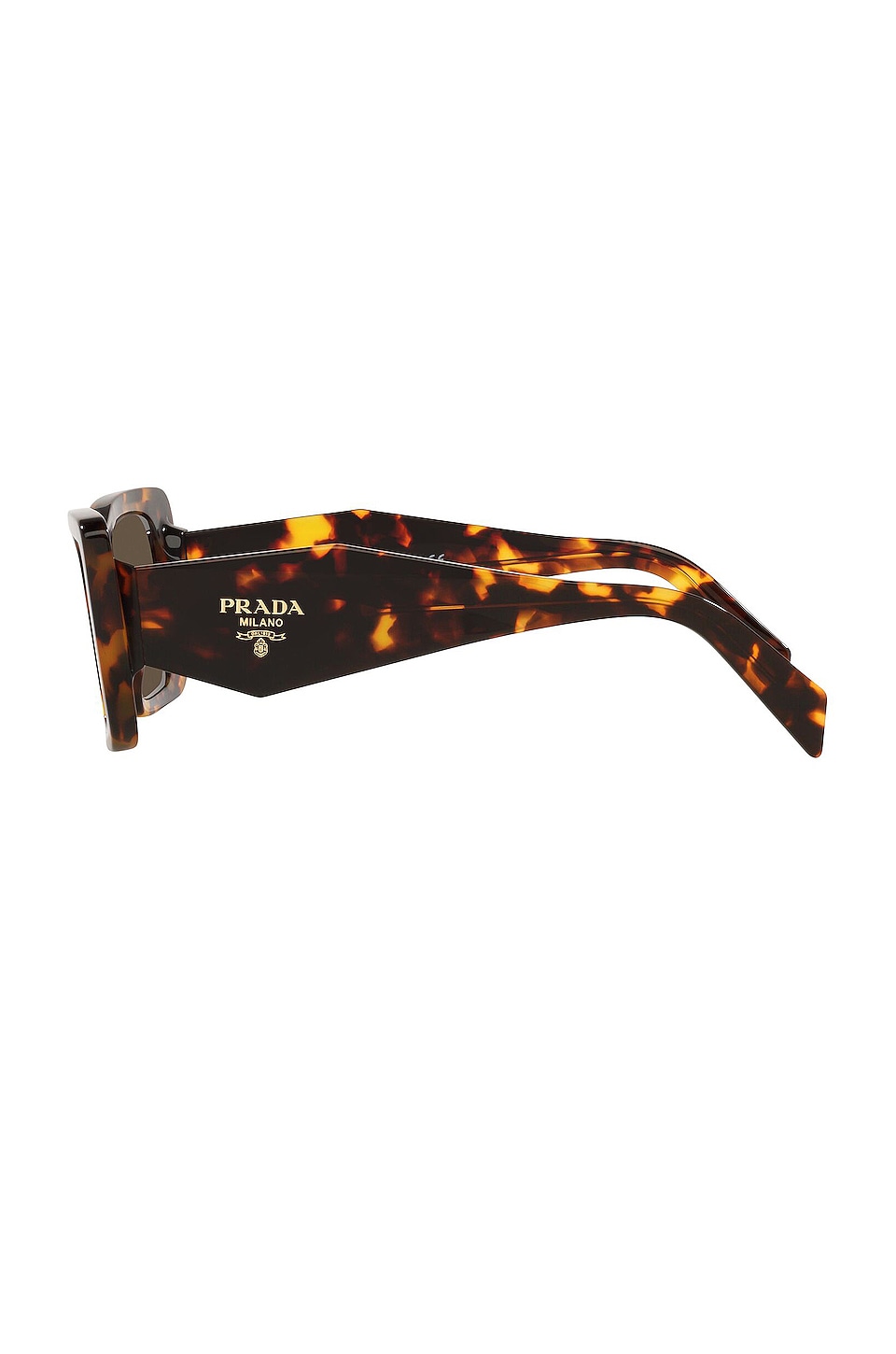 Prada Symbole Evolution Square in Honey Havana & Dark Brown  display picture 1
