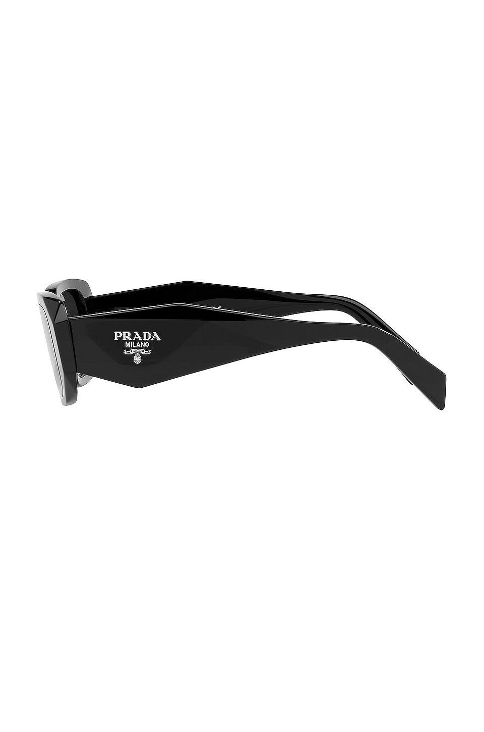 Prada Sculto Reo Irregular Rounded in Black | REVOLVE display picture 2