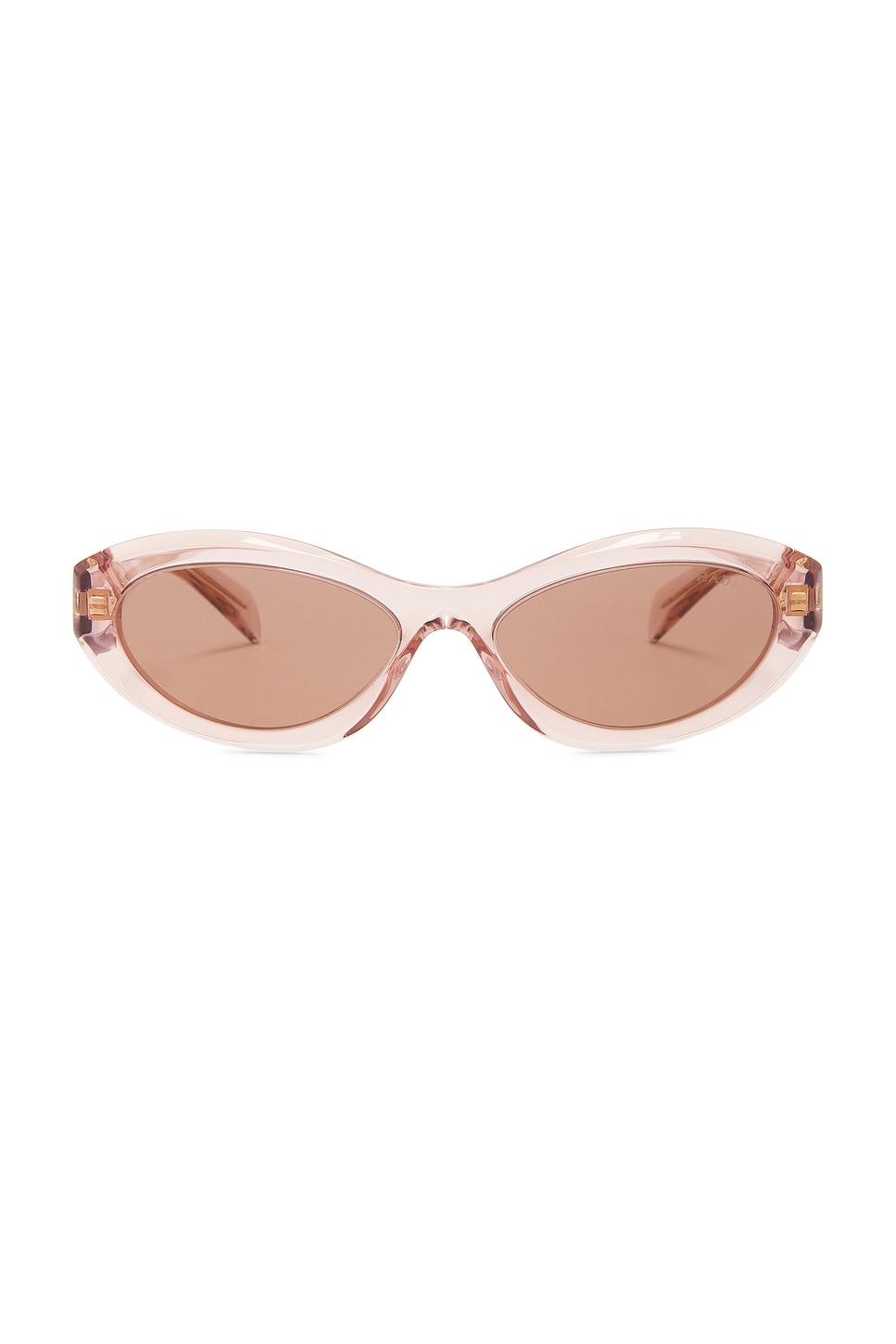 Prada round cat eye sunglasses on sale