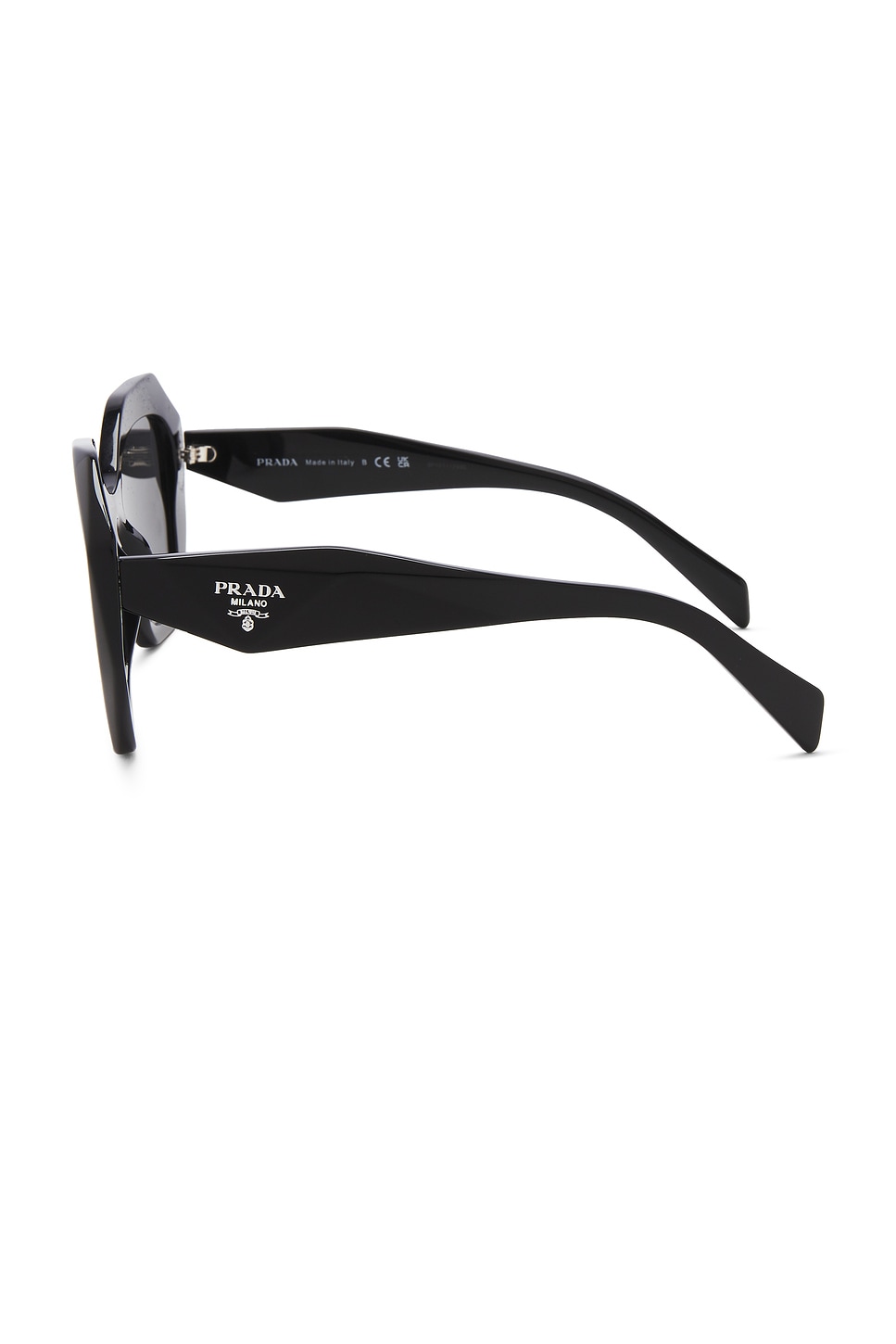 Prada round black sunglasses online