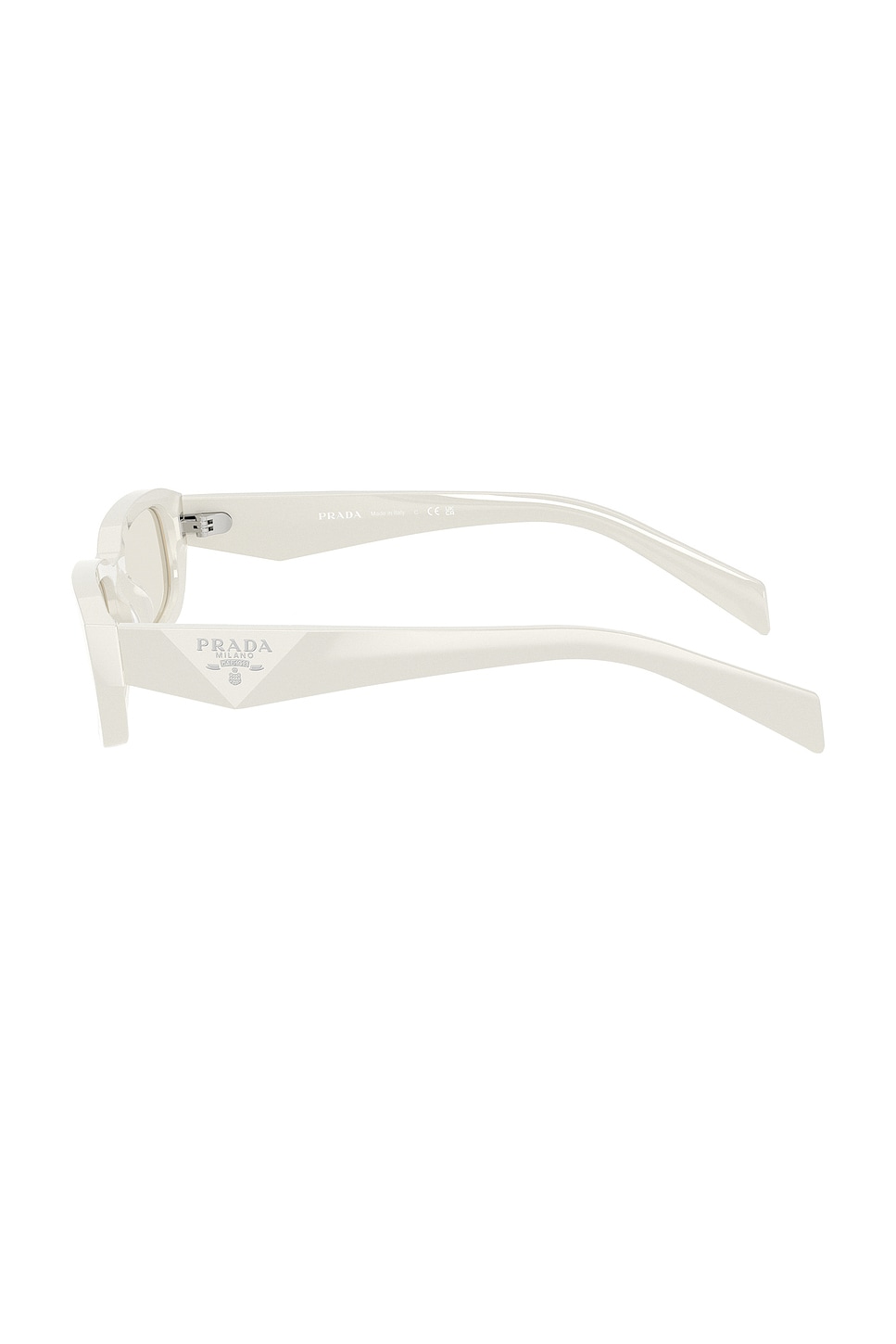 Prada Narrow Rectangle Sunglasses in Dust | REVOLVE display picture 2