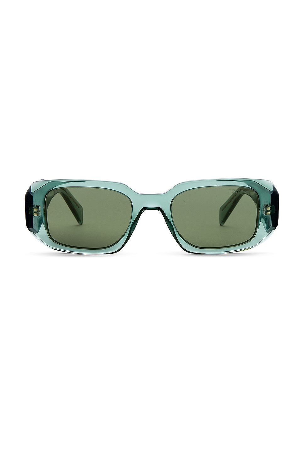 Prada rectangle shops sunglass