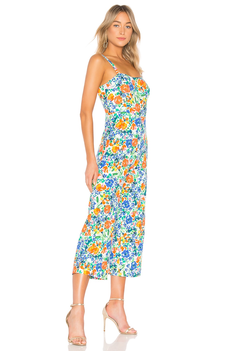 Privacy Please Hydrangea Jumpsuit in Michelle Floral
