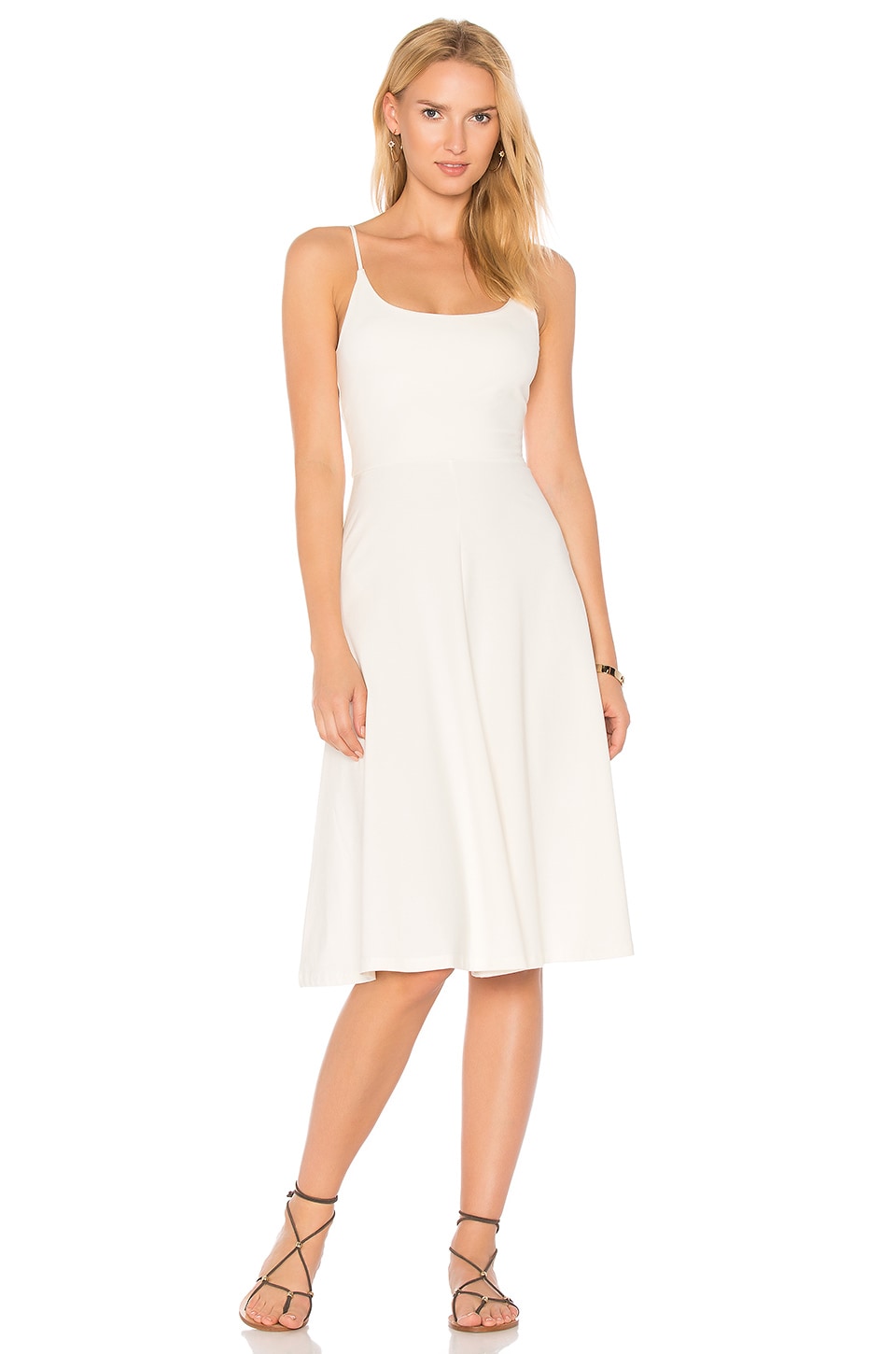 revolve white midi dress