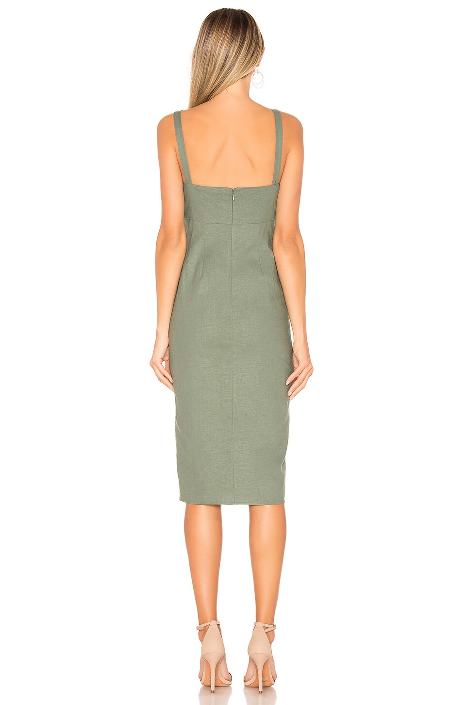 sage green midi