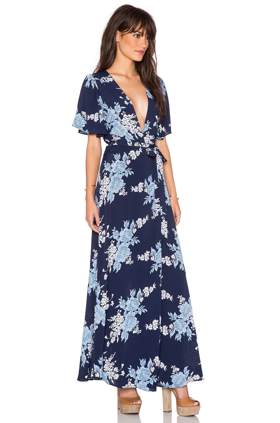Privacy Please Plaza Kimono Dress in Athena