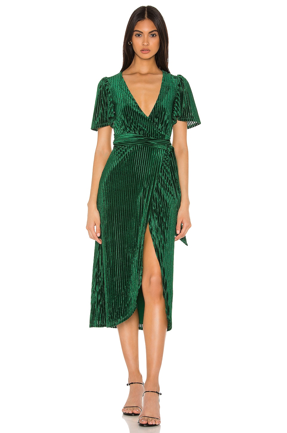 Privacy Please Rina Midi Dress in Emerald Green | REVOLVE