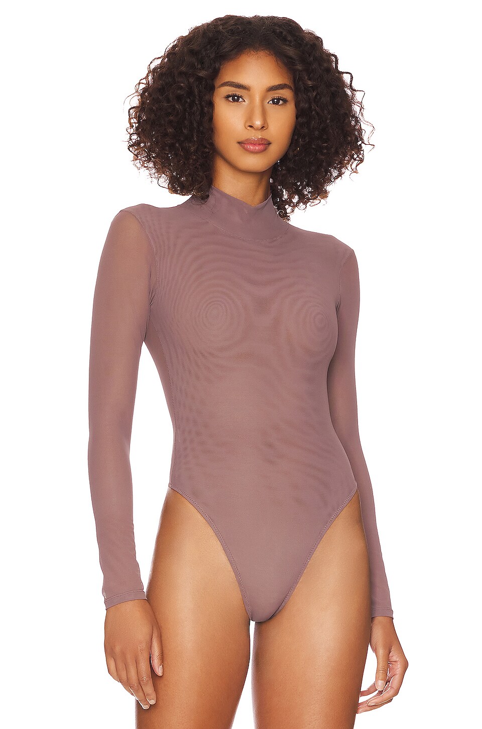 Privacy Please Anita Bodysuit in Peppercorn