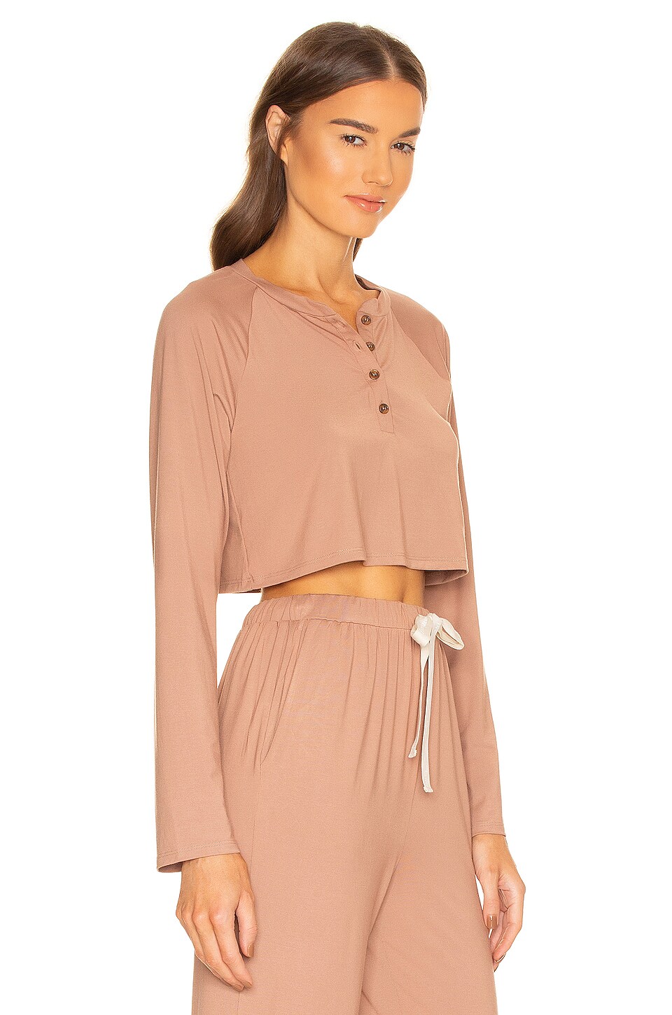 Privacy Please Camille Top in Tan
