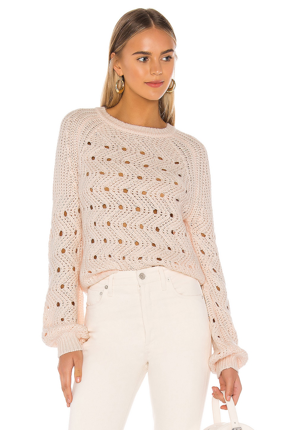 Privacy Please Russell Sweater in Pink | REVOLVE