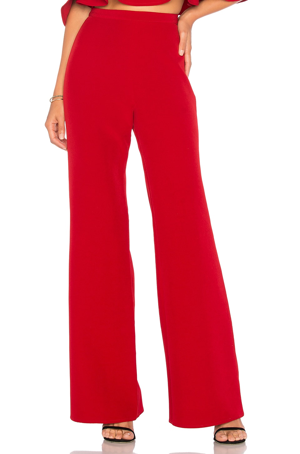 Privacy Please Lynder Pant in Deep Red