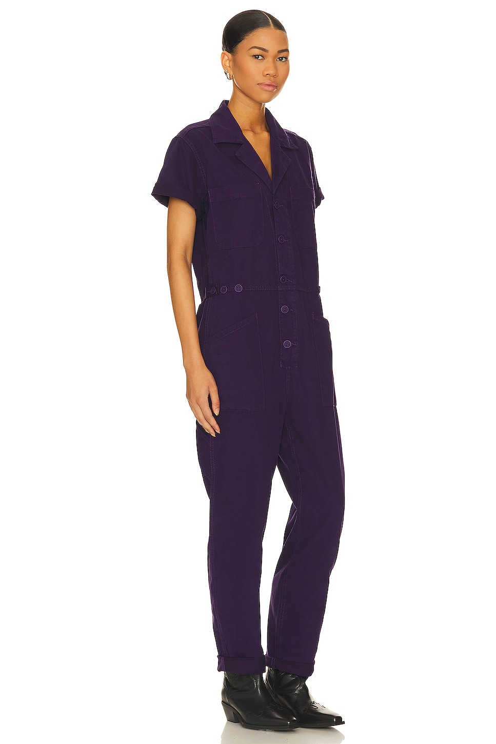 PISTOLA Grover Field Suit in Lila Purple | REVOLVE