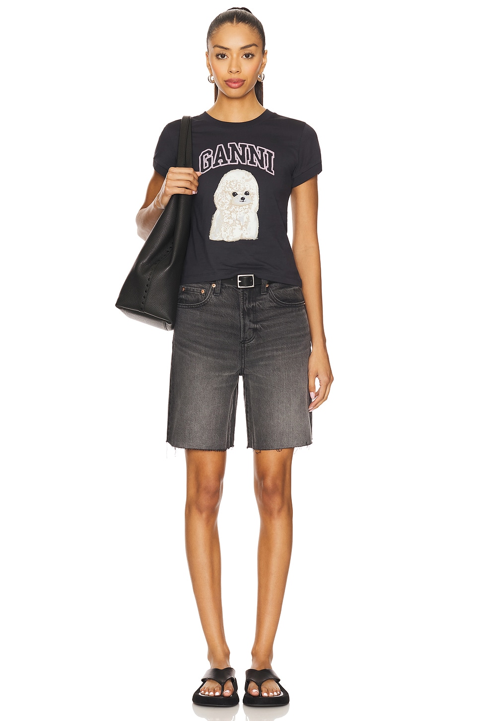 Kaylee High Rise Pinched Loose Short by Pistola