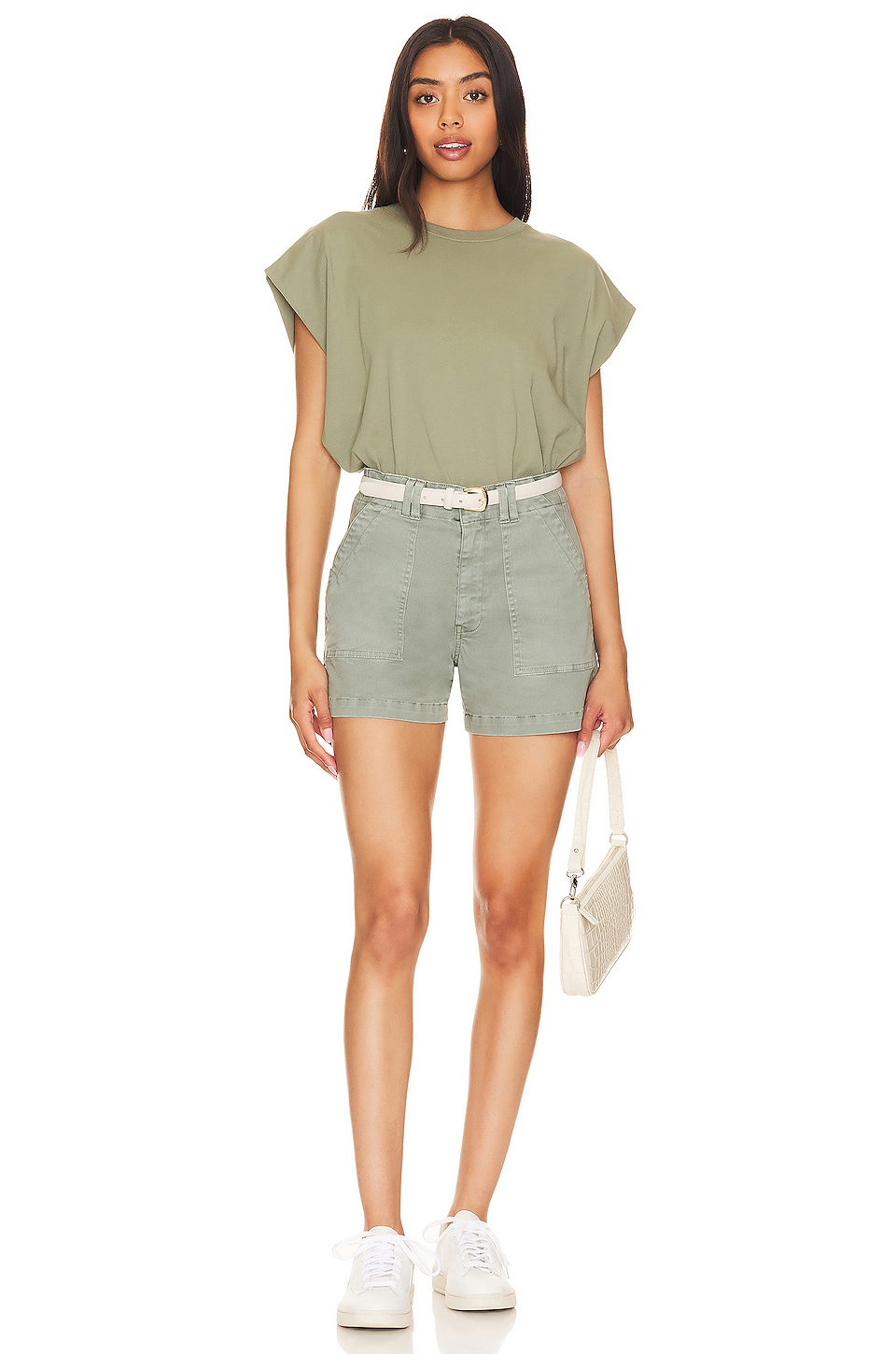 Marissa High Rise Utility Short - Thumbnail 4