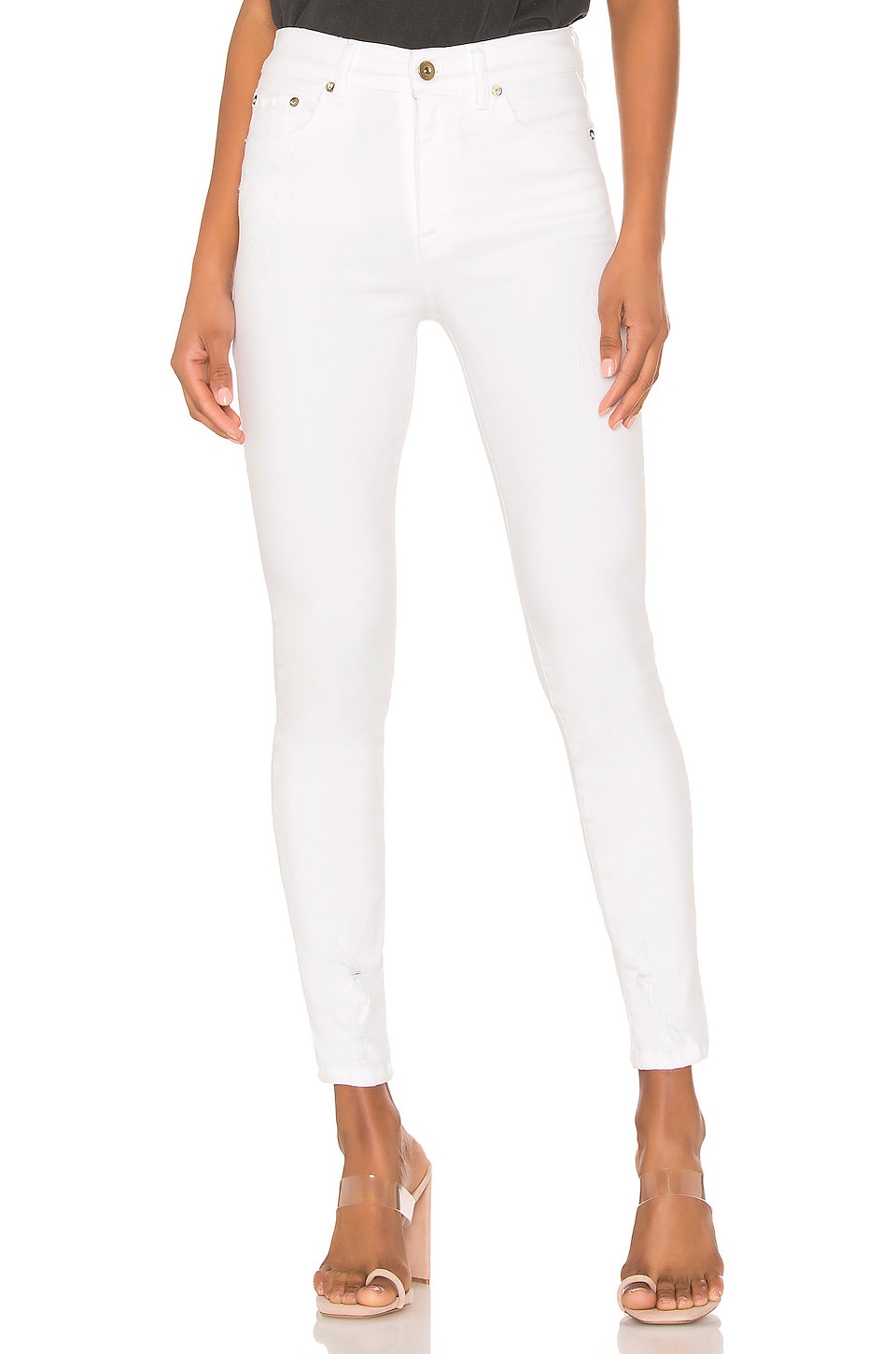 PISTOLA Aline High Rise Skinny in Ice 