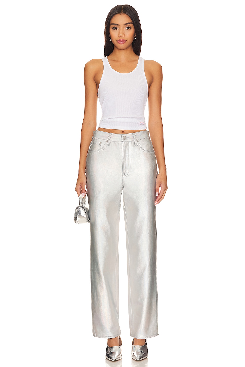 Pantalon Large Diva Trend Crème Avec Ceinture - Taille UK 8 - Neuf Avec étiquettes