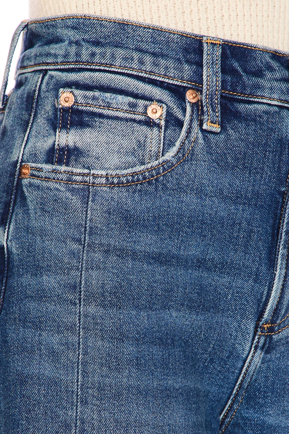 Eli Mid Rise Wide Leg Jeans