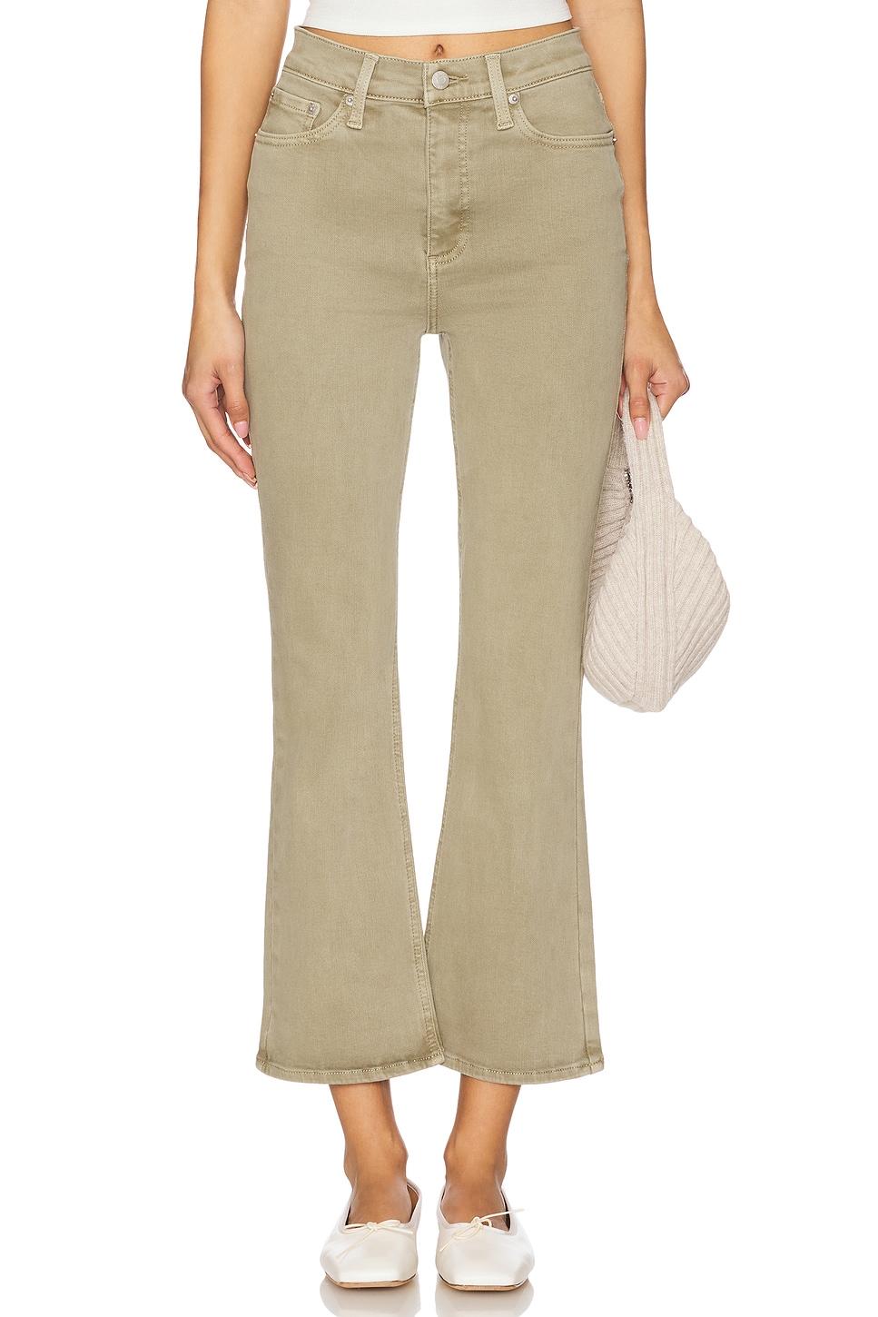 PISTOLA Lennon High Rise Crop Boot Jeans