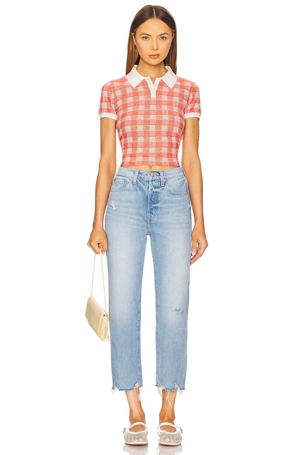 PISTOLA Cassie Crop Jeans thumbnail