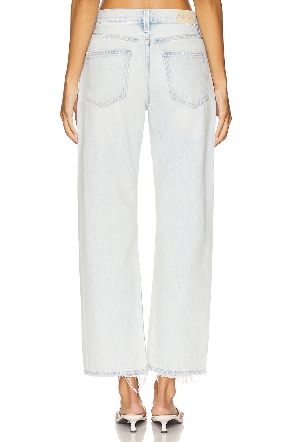 PISTOLA Lexi Mid Rise Bowed Straight thumbnail