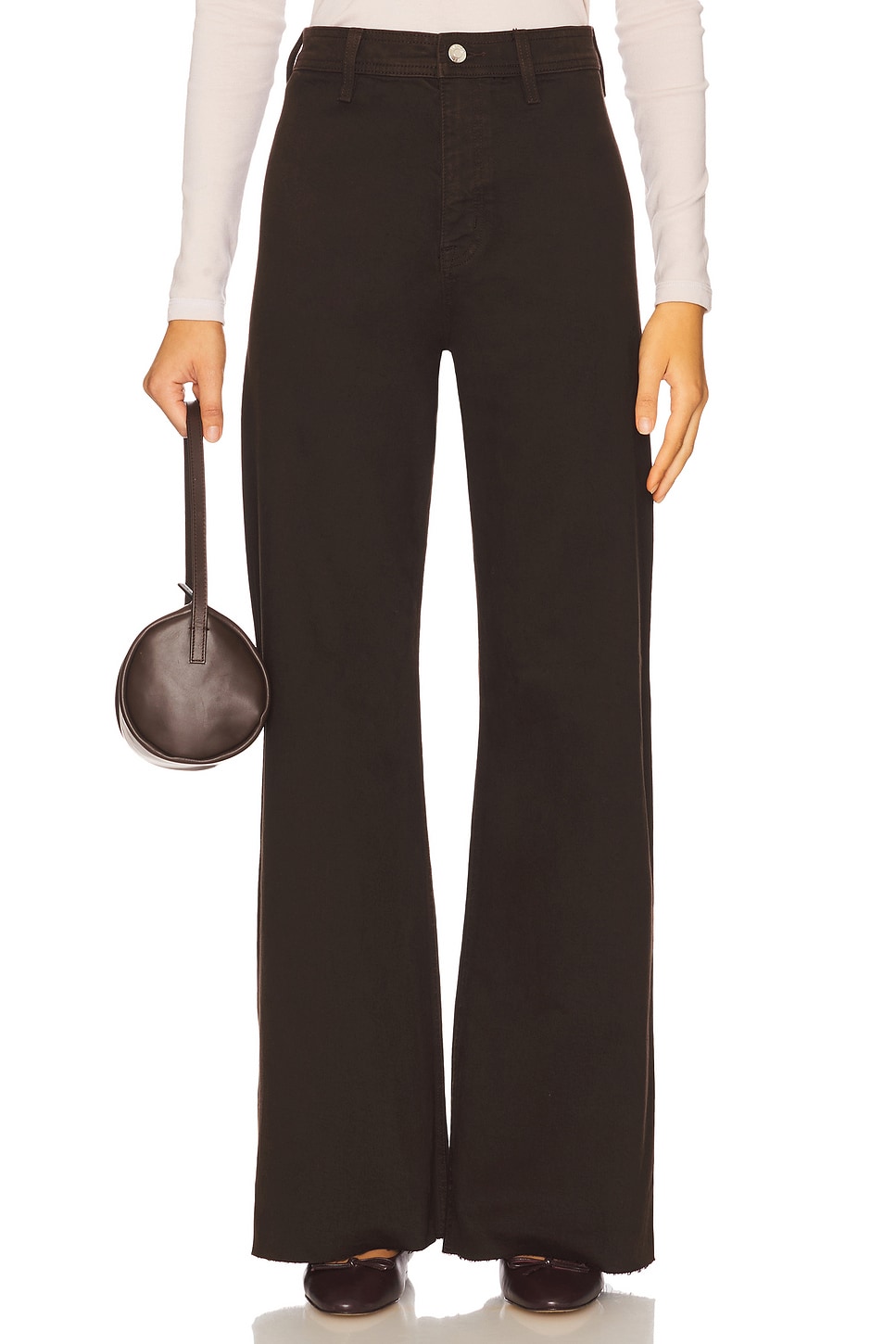 Penny High Rise Wide Leg Crop Jeans