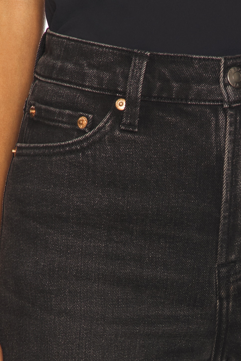 PISTOLA Charlie High Rise Classic Straight Ankle Jeans