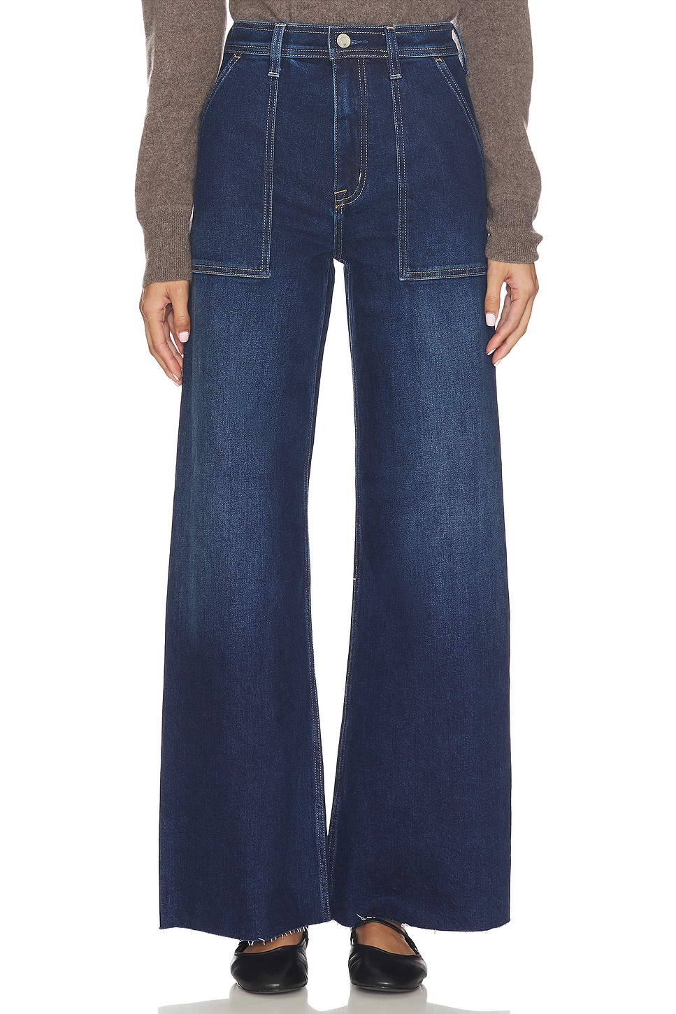 Penny Utility High Rise Wide Jeans - thumbnail 2