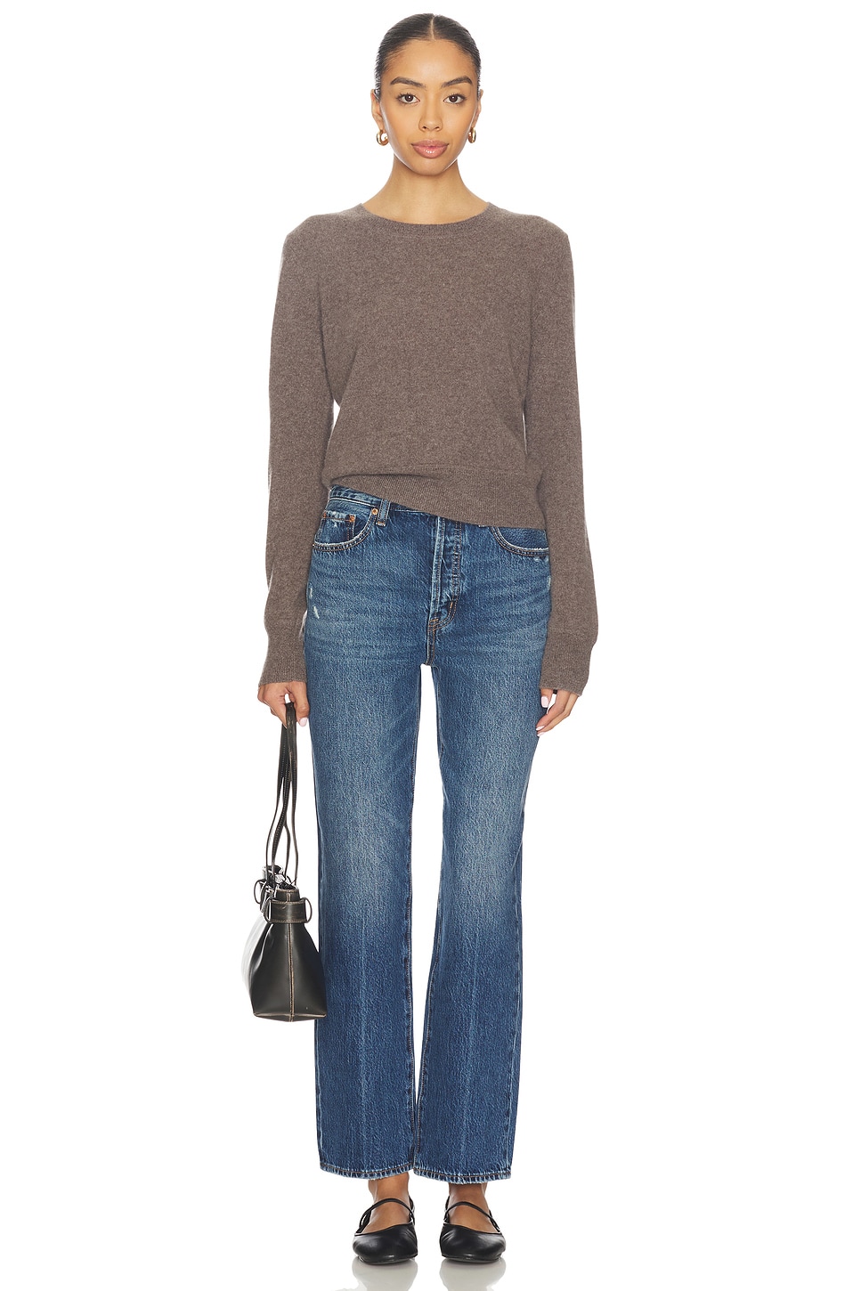 PISTOLA Cassie Super High Rise Straight Jeans thumbnail