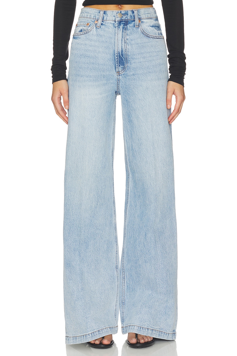 Lana High Rise Ultra Wide Leg Jeans