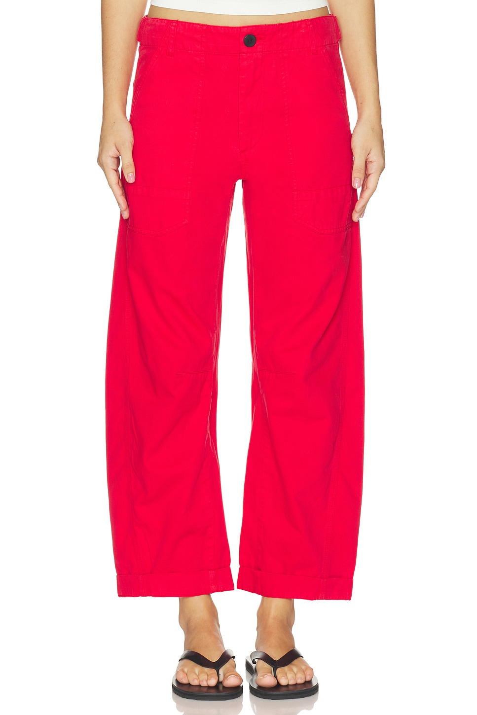 Freya Pull On Harem Pant - Celeste