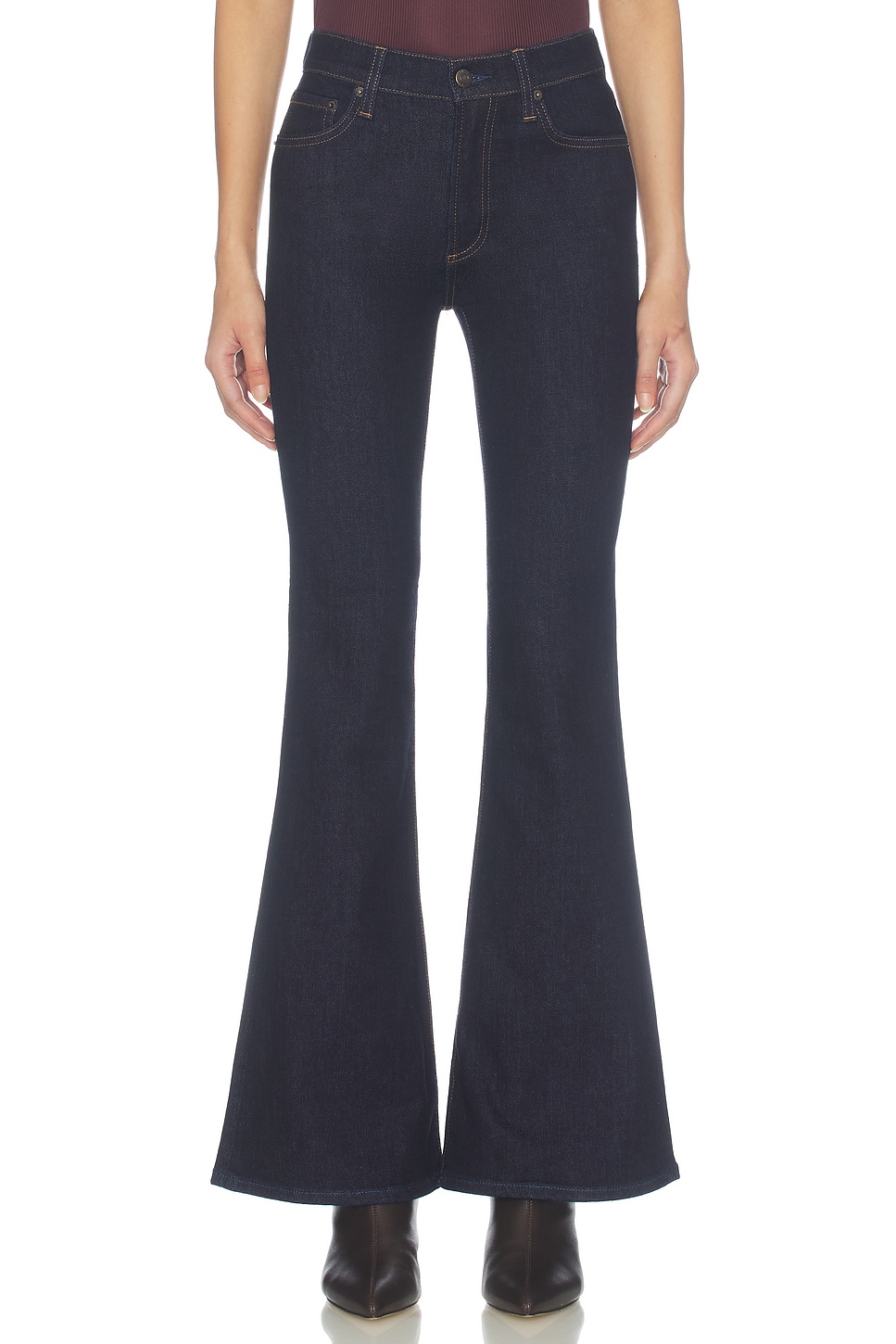 Kinsley Mid Rise Ultra Flare Jeans - thumbnail 2