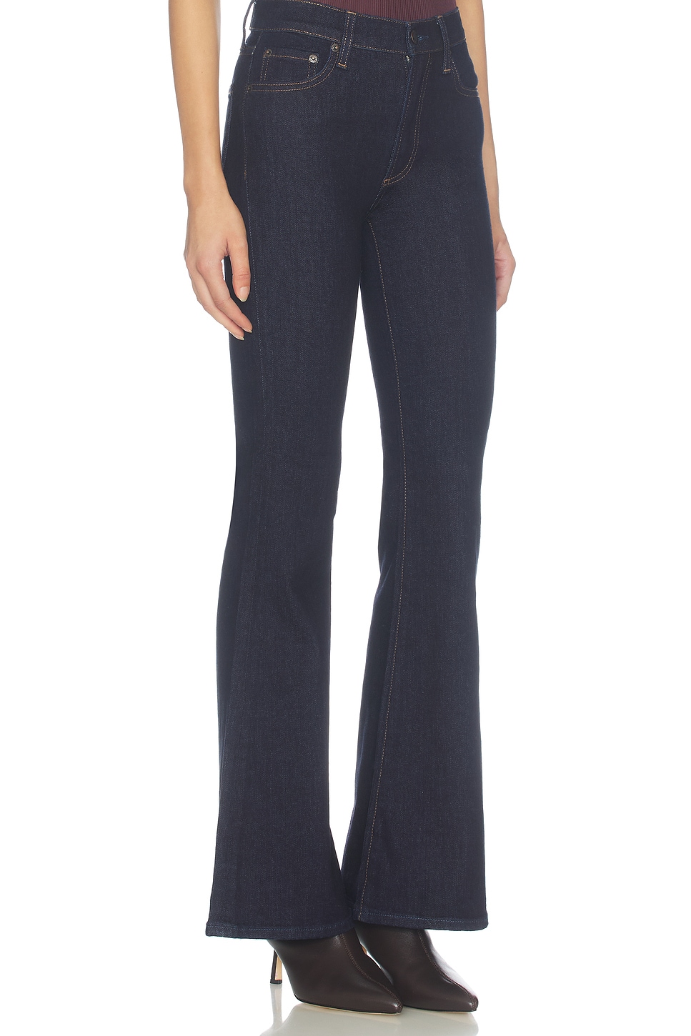 Kinsley Mid Rise Ultra Flare Jeans - thumbnail 3