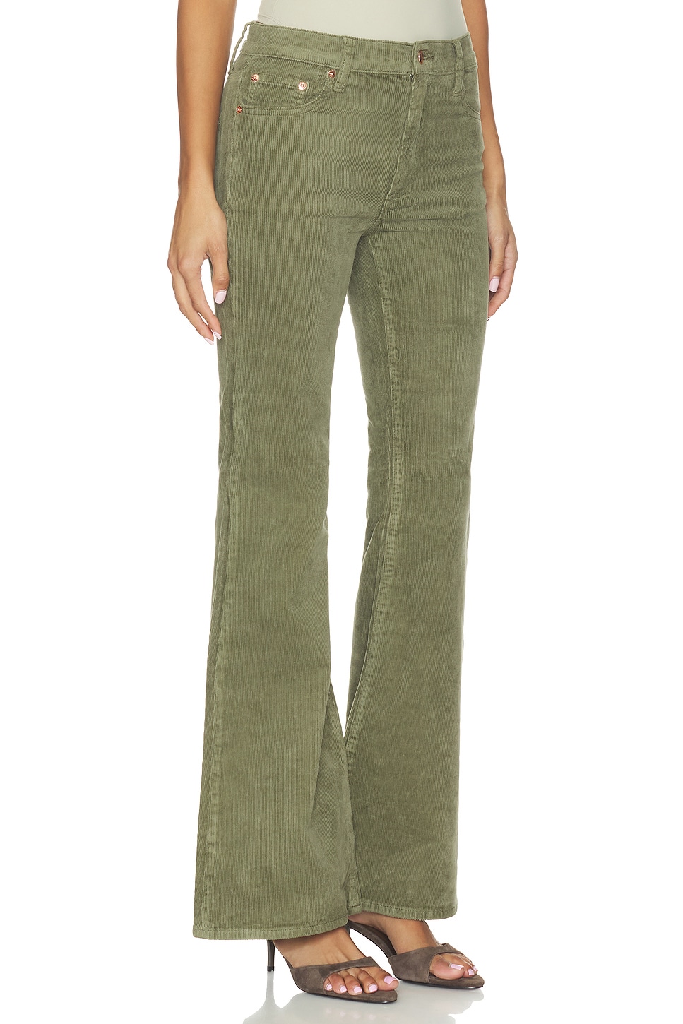 PISTOLA Kinsley Mid Rise Ultra Flare Jeans