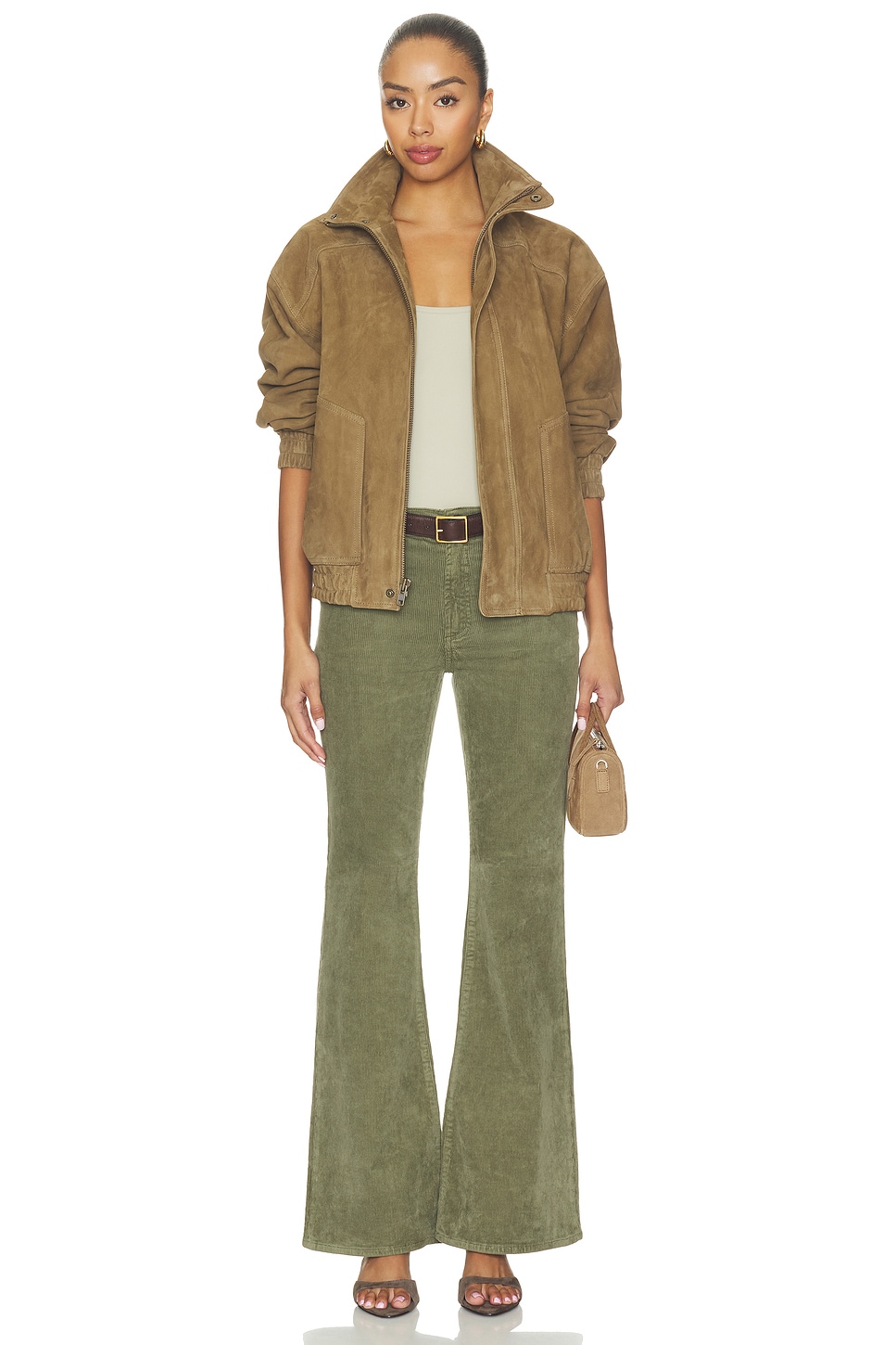 PISTOLA Kinsley Mid Rise Ultra Flare Jeans