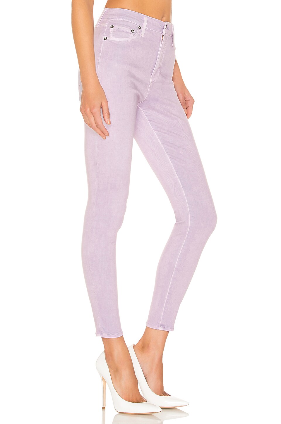 PISTOLA Aline High Rise Skinny in Lilac Field