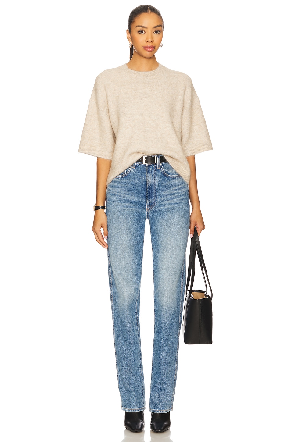 Shiloh Boxy Crewneck Sweater