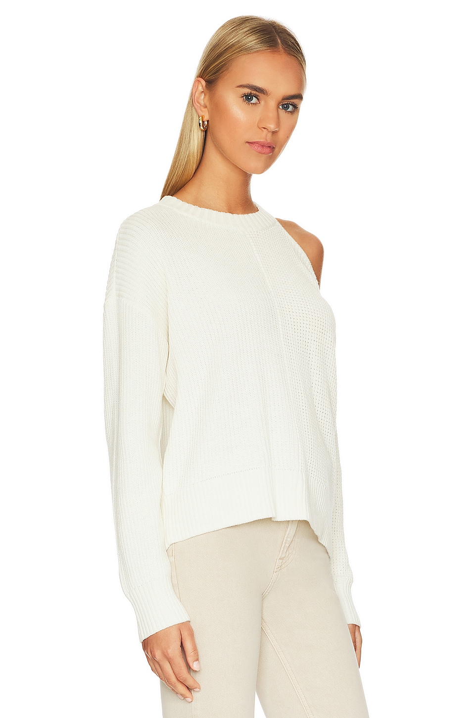 PISTOLA Eva Cold Shoulder Sweater in Infinity