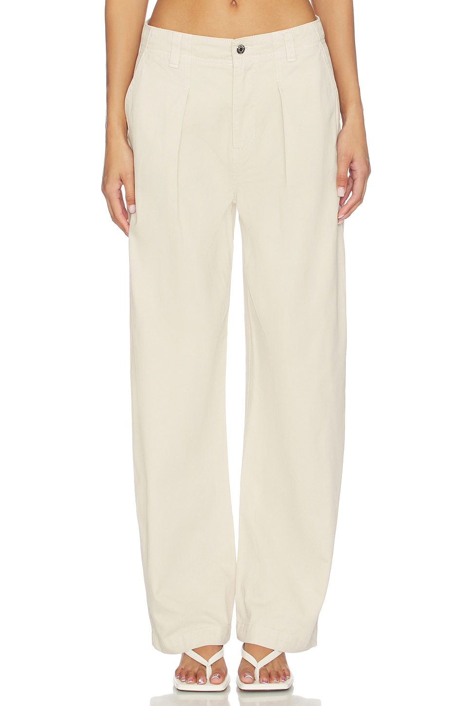 Eden Plated Barrel Trouser - thumbnail 2