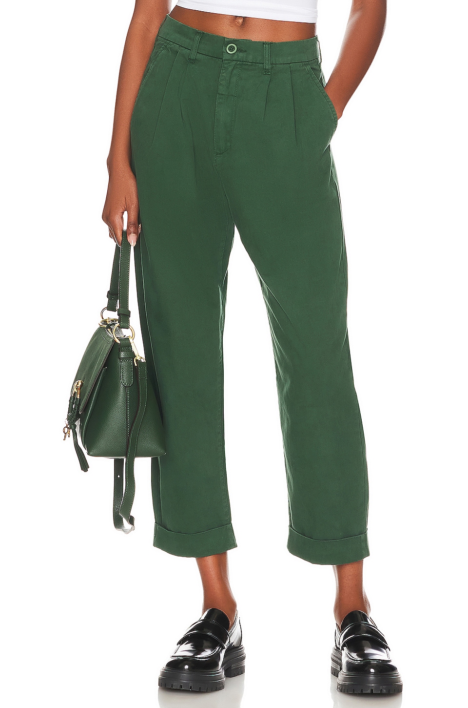 Pistola Kellin Pleated Trouser - Khaki